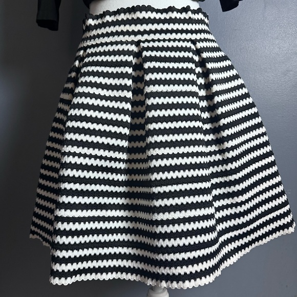 Express Box Pleated Structured skirt size Small - Picture 6 of 6